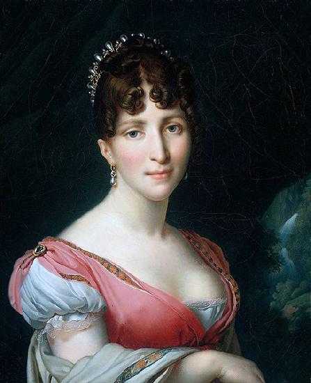 Anne-Louis Girodet de Roussy-Trioson Hortense de Beauharnais oil painting image